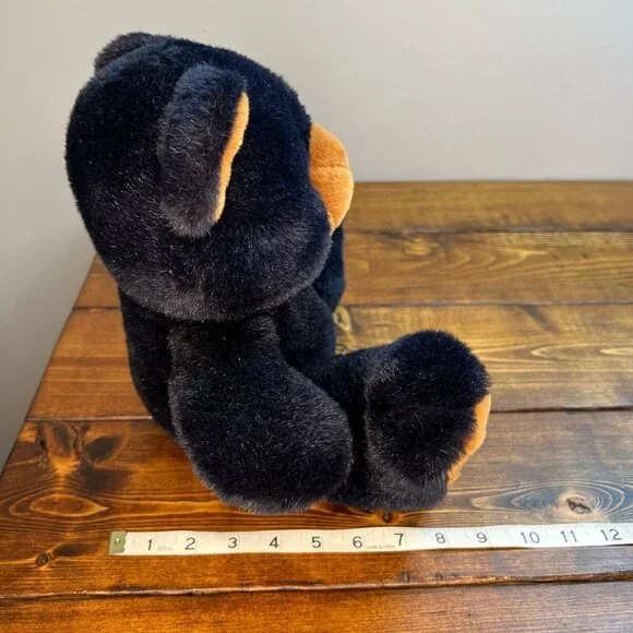 Black brown Bear Plush Big Paws Feet Super Soft & Cuddly - Picture 11 of 13
